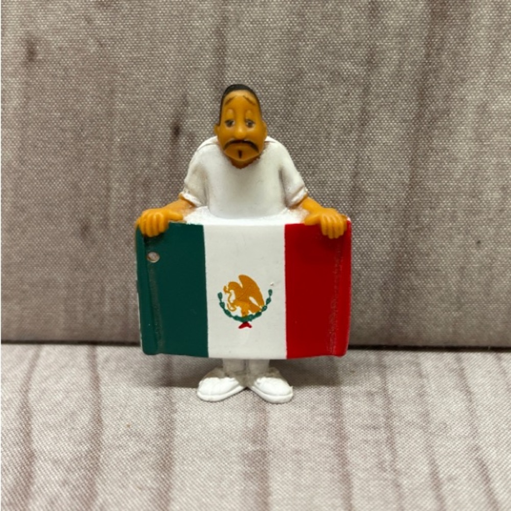 Lil Homies Homie Holding Mexico Flag Rare